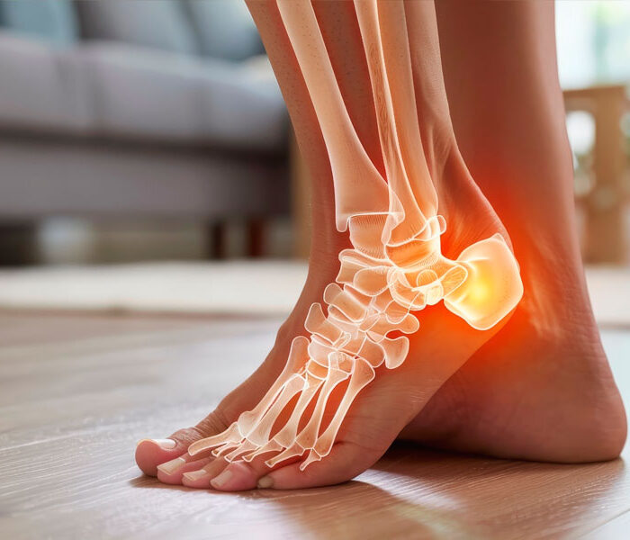Traumatología de pie y tobillo. Dolor en la planta del pie y talón.